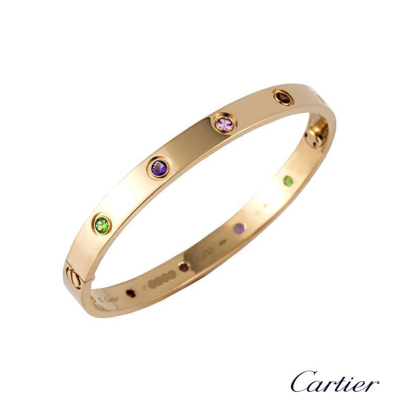 cartier bracelet with stone